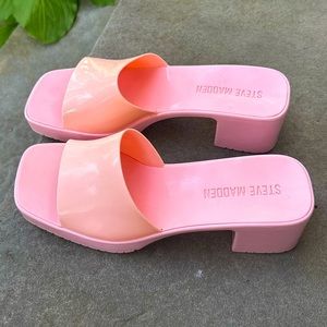 Steve Madden Harlin Pink Heeled Sandals